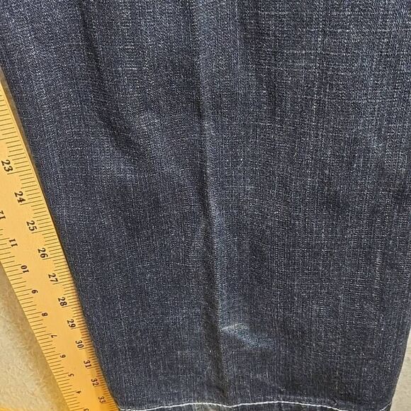 Men’s 32x34 Southpole Wide Leg Red Tab 3180 Jeans Vintage Y2K Blue Grunge Baggy - Picture 10 of 12